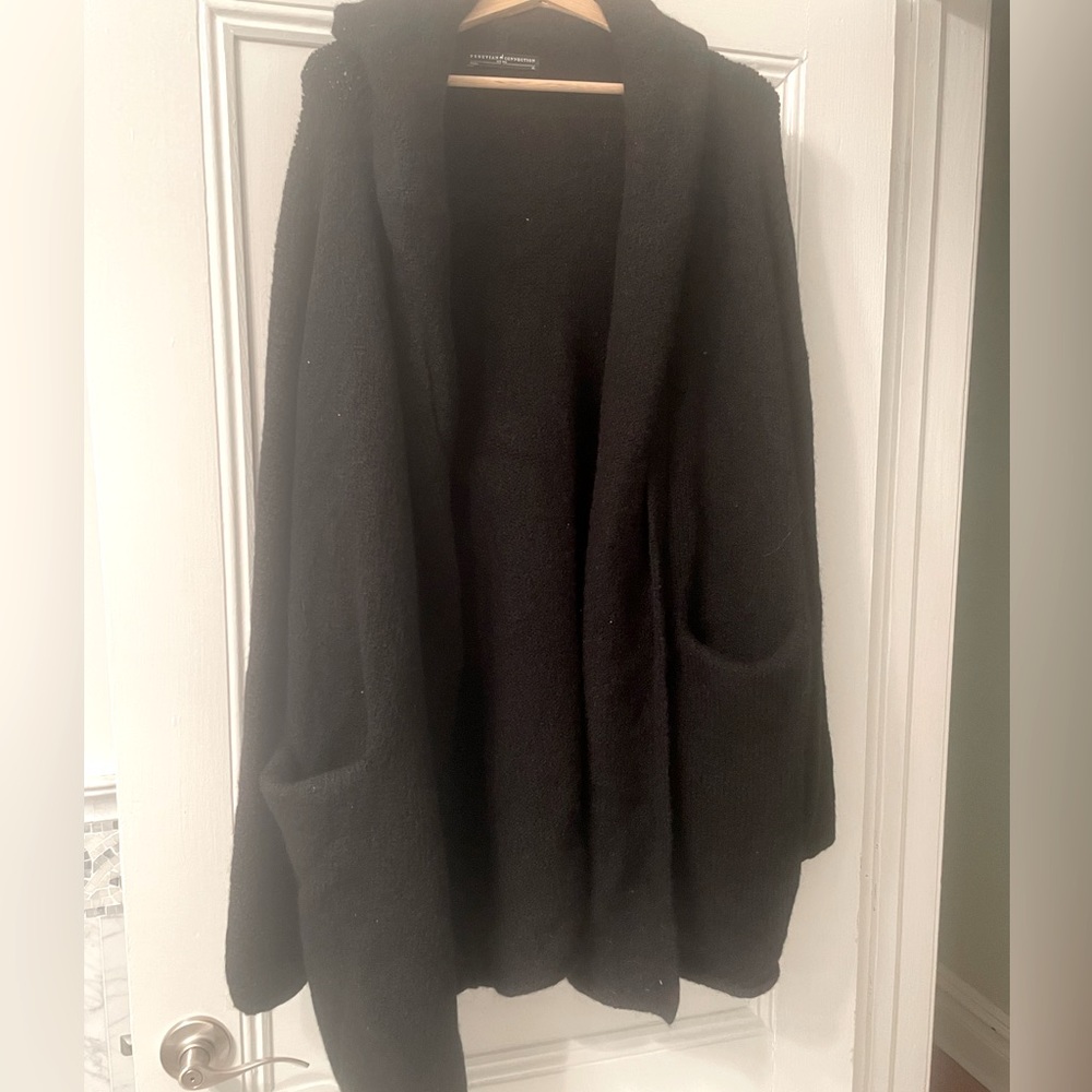 Oversized alpaca sweater